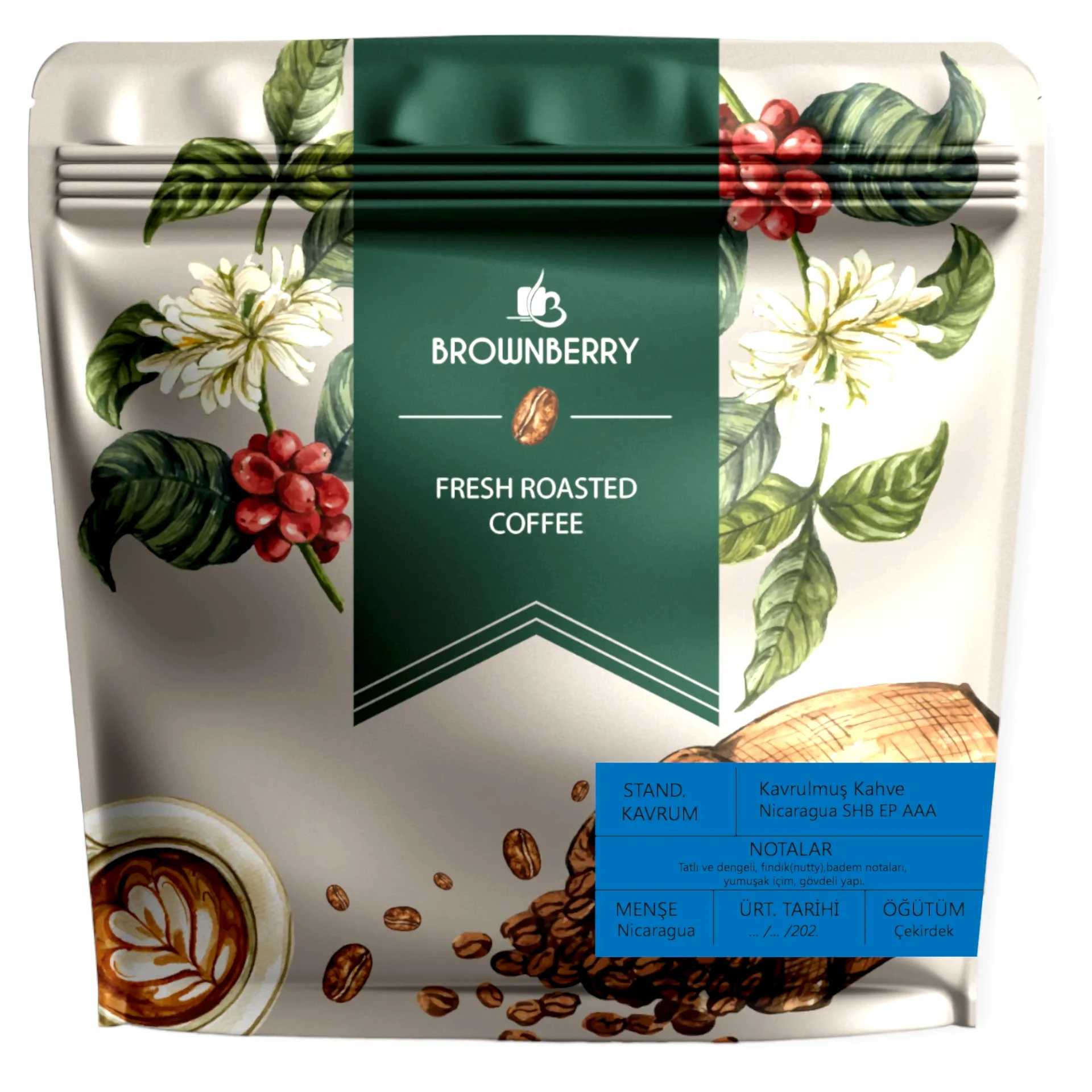 Nicaragua SHB EP AAA Arabica Kavrulmuş Kahve