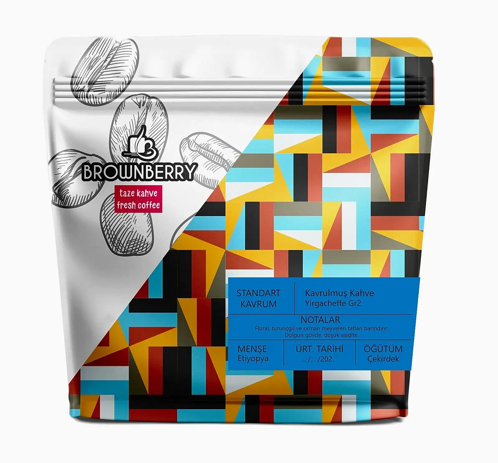 Etiyopya Yirgacheffe Gr2 Kavrulmuş Kahve 15 kg