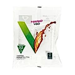 Hario V60 02 Beyaz Dripper Filtresi (100 adet)